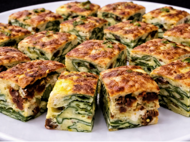 Sun Dried Tomatoes and Spinach Frittata Sun Dried Tomatoes and Spinach Frittata