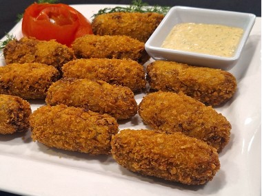 Chicken and Pesto Croquettes