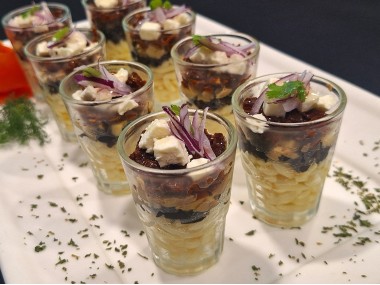 Mediterranean Orzo Shot